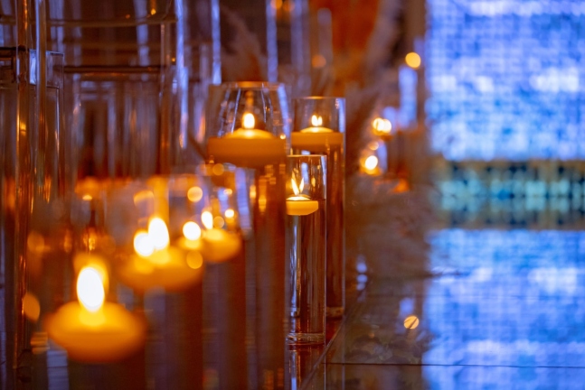 ライトアップされたチャペルもご覧いただけます