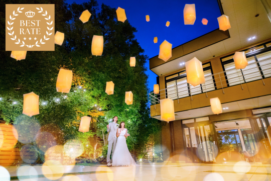 【2026年12～2月挙式】*冬婚*空気の澄んだ季節のwedding*　60名様＜1日1組貸切＞